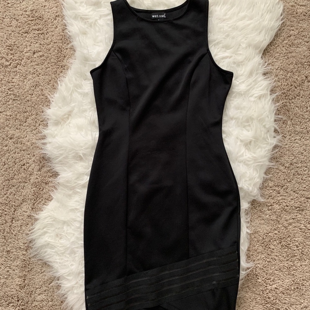- SAVE Wet Seal black bodycon dress size S